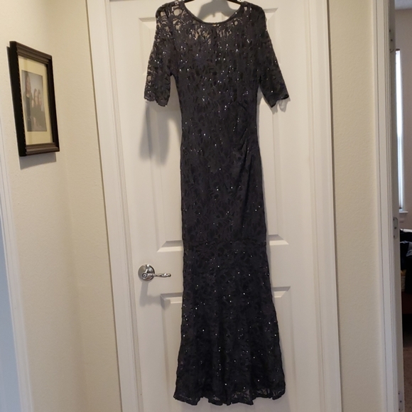 Grey evening gown - Picture 1 of 5